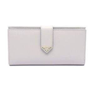 Prada Leather Bifold Long Wallet